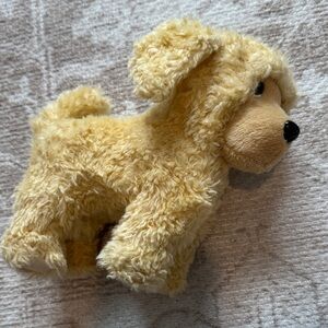 American Girl Doll Fluffy Cream Dog Toy for Playful Pups